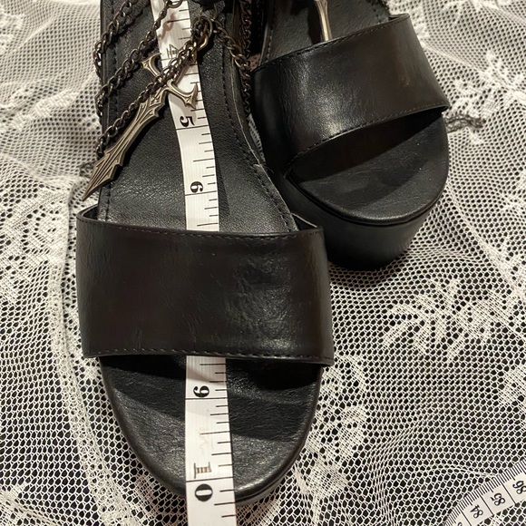 Dolls Kill Gothic Dagger Heels - Picture 3 of 7